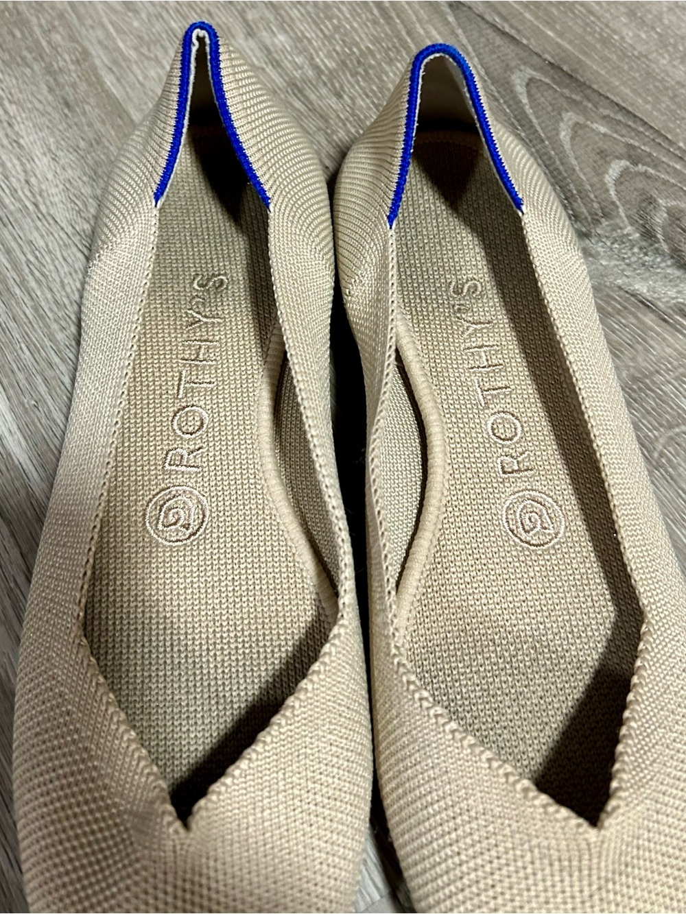 Rothy’s Tan Size 7 Flats - Picture 3 of 6